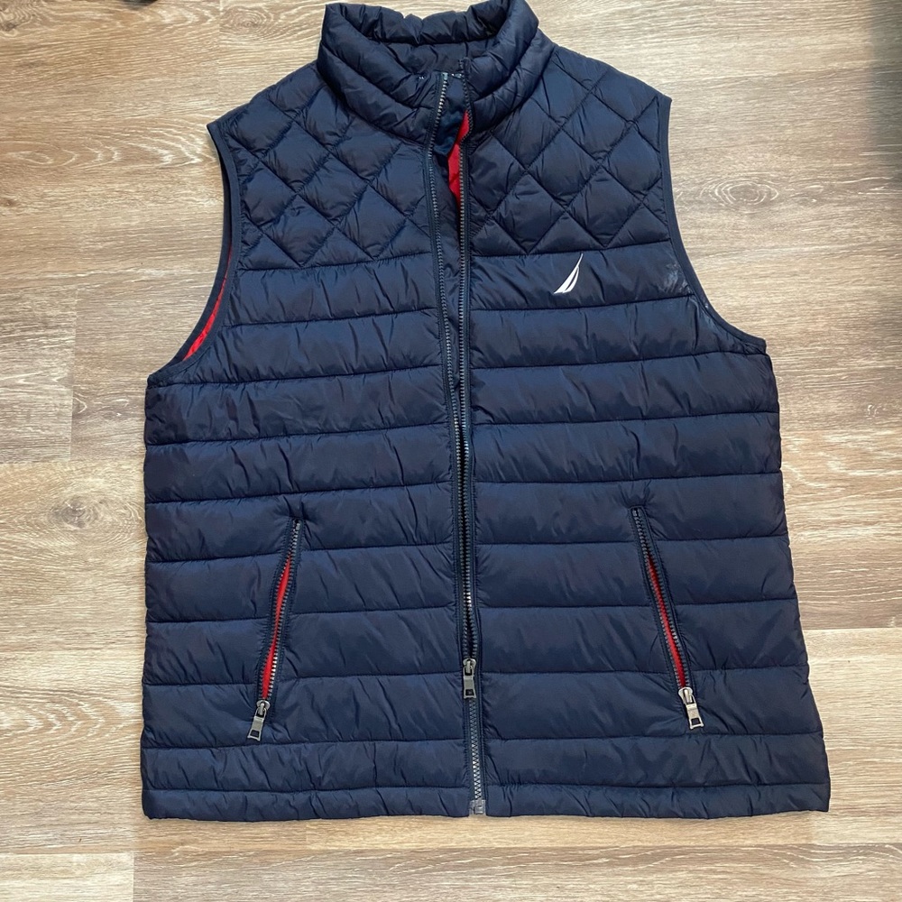 Mens Nautica puff vest